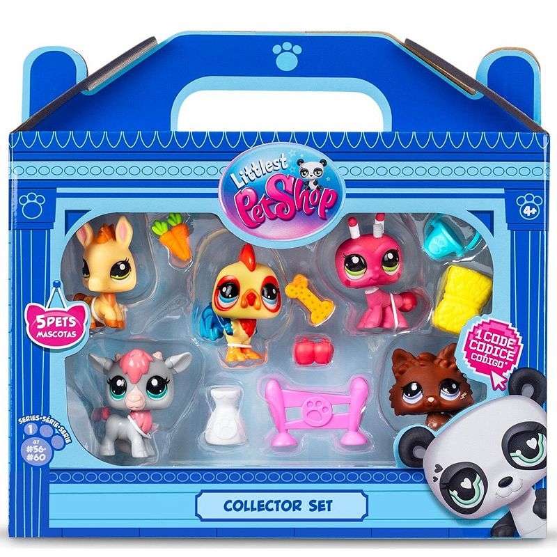 Sada figúrok Littlest Pet Shop Farm, 5 dielov.